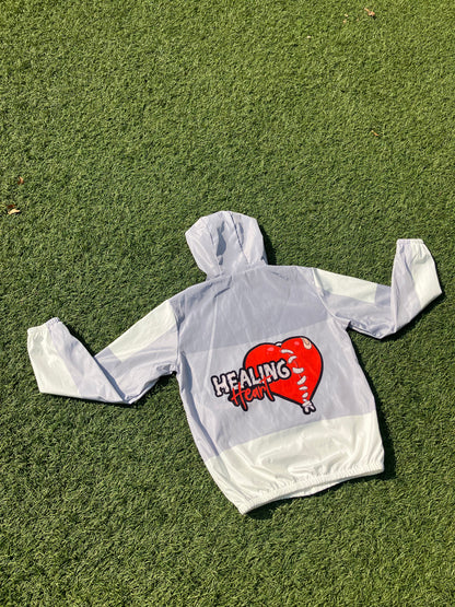 Grey Windbreaker Set